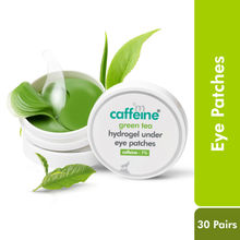MCaffeine Green Tea Hydrogel Under Eye Patches with 1% Caffeine for Fine Lines & Hydration