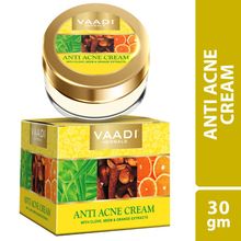 Vaadi Herbals Anti-Acne Cream - Clove Neem & Orange Extract