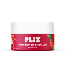 PLIX Pomegranate Lip Exfoliating Scrub For Dark, Dry & Chapped Lips, With Cocoa Butter & Vitamin E