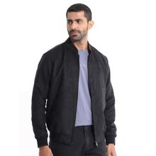 Rare Rabbit Henron Dark Black Jacket