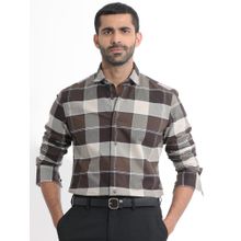 Rare Rabbit Newton Dark Brown Shirt