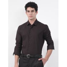 Rare Rabbit Para Dark Brown Shirt