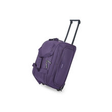 Aristocrat Dart Duffle Trolly - H 55 Purple (S)