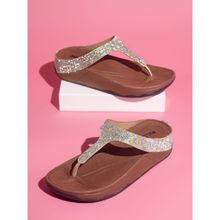 Inc.5 Women Gold Casual Comfort Sandals