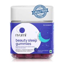Nyumi Beauty Sleep Gummies with Melatonin & Tagara Root for Sound and Restful sleep