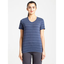 Jockey Imperial Blue V-Neck T-Shirt Style Number-AW10