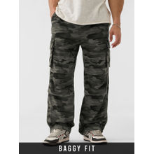 The Souled Store Grey Camo Men Joggers