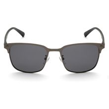 ROYAL SON Square Grey UV Protection Polarized Sunglasses for Men & Women - CHI00175-C1