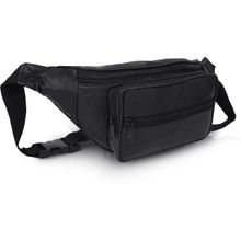 Cimoni Black Stylish Classy Unique Design Short trip Waist Bag For Unisex