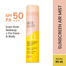 Swiss Beauty Protect Maxx Sunscreen Air Mist With SPF 50 Pa+++