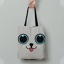 Crazy Corner Cute Cat Tote Bag