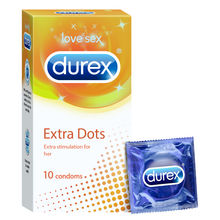 Durex Dotted Condoms Extra Dots - 10 Units