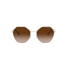 Vogue Eyewear 0VO4180S848/1354 Brown Beveled Sunglasses (54 mm)