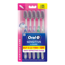 Oral-B Sensitive & Gums Toothbrush - Extra Soft (Pack of 5)