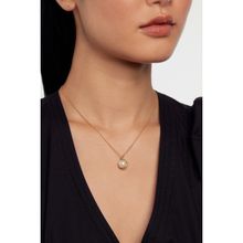 Ted Baker Perreti Logo Pearl Pendant Necklace