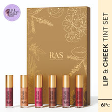RAS Luxury Oils Tinted Lip Balm Miniature Set - Pack of 6