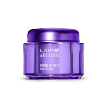 Lakme Youth Infinity Anti Aging Night Cream with Pro-Retinol C Lifts Firms Brightens Skin