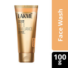 Lakme 9 to 5 Vitamin C 100% Soap Free Face Wash with Lemon Extract and Gentle Exfoliating Beads
