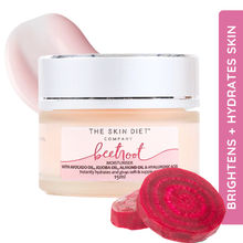 THE SKIN DIET COMPANY Beetroot Moisturiser Lightweight, Non-Greasy - Dry/Oily Skin + Hyaluronic Acid