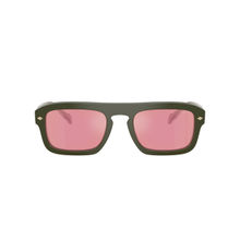 Vogue Eyewear Men UV Protected Red Lens Square Sunglasses - 0VO5620S3217F653 (53)
