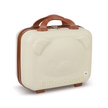 NFI Essentials Travel Portable Carrying Cosmetic Case Suitcase Organizer Makeup Storage Box