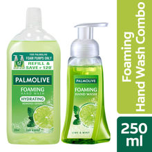 Palmolive Hydrating Foaming Lime & Mint Liquid Hand Wash with Refill