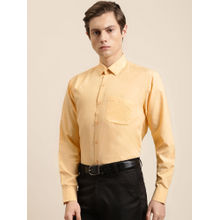 SOJANYA Cotton Yellow Formal Classic Shirt