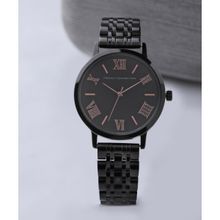 French Connection Women Verina Black Dial Analog Watch FCN00067J (M)