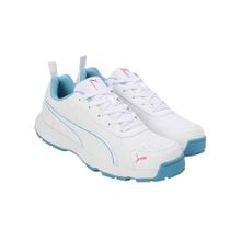 Puma Cricket Classicat White-Ethereal Bl Cricket Shoes