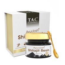 TAC - The Ayurveda Co. Natural Himalayan Shilajit Resin For Improving Immunity, Metabolism, and Stamina