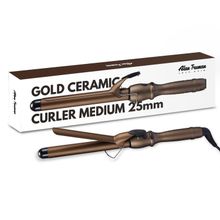 Alan Truman 25mm Gold Tourmaline Ceramic Hair Curler