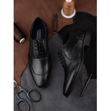Alberto Torresi Genuine Leather Black Lace Up Formal Oxford Shoes for Men