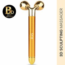 RAS Luxury Oils 24k Gold Y-Shape 3D Electric Face & Body Mas...