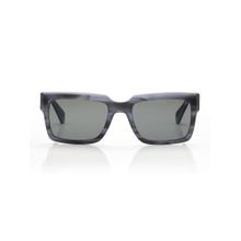 Shisen Fox Unisex Arias Kokoro Acetate Grey Rectangle Uv Coating Full Rim Sunglass-Asg43 (53)