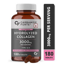 Carbamide Forte Hydrolyzed Collagen Peptides 3000mg Tablets