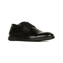 Hush Puppies Men Black Lace-Up Formal Shoes