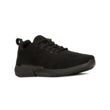 Bata Men Black Lace-Up Sports Shoes