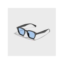 SAM AND MARSHALL 400% UV Protection PC Blue Lens Wayfarer Sunglasses
