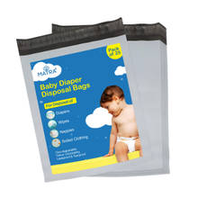 Matra Baby Diaper Disposal Bags - Oxo-Degradable Multipurpose Disposable Odour Sealing Discreet Bags