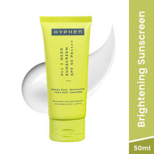 Hyphen All I Need Sunscreen SPF50 PA++++, Brightens -Niacinamide Vit C Rich Kakadu Plum