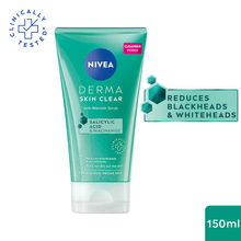 NIVEA Derma Skin Clear Anti-Blemish Scrub With Salicylic Acid & Niacinamide Reduces Blackheads