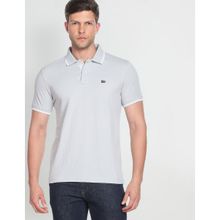 Arrow Sports Tipped Solid Pique Polo Shirt