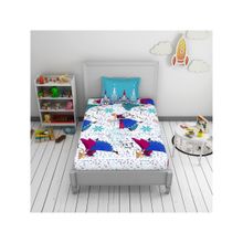 CORE Designed by SPACES Disney Cotton Machine Washable Great Value Single Bedsheet - Lt Green