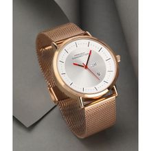 French Connection Ikon Silver Dial Analog Watch for Men - FCN00044D