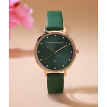 French Connection Hazel Green Dial Analog Watch for Women - FCN00080A