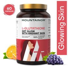 Mountainor Natural L Glutathione For Brightening & Radiant Skin For Men & Women