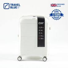 Travel Blue Journey Jet Polypropylene Hard Case White Trolley Bag (S)