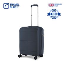 Travel Blue Journey Jet Polypropylene Hard Case Blue Trolley Bag
