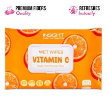 Insight Cosmetics Wet Wipes Vitamin C