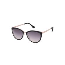 Gio Collection G6890BLKGRYX 52 Cat Eye Sunglasses